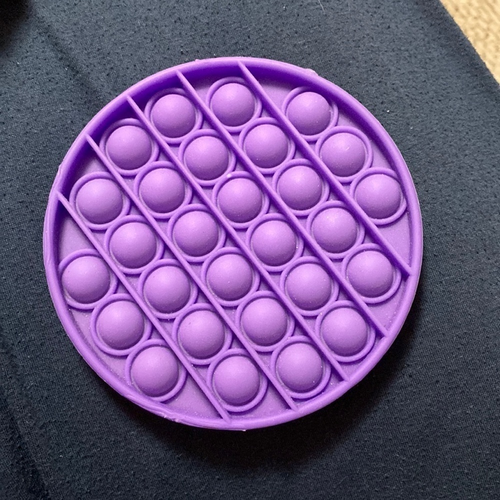 Purple Circle Pop It Fidget Toy